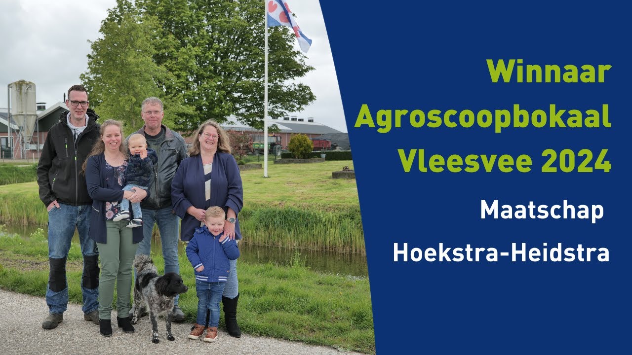 Maatschap Hoekstra-Heidstra uit Burum (FR) wint Agroscoopbokaal Vleesvee 2024