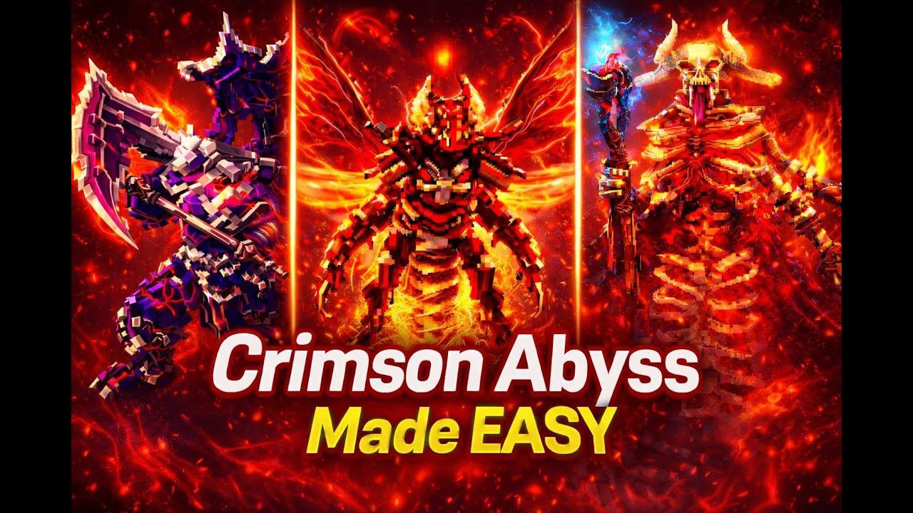 Updated Pixel Blade Boss Guide | Crimson Abyss Made Easy (Roblox)