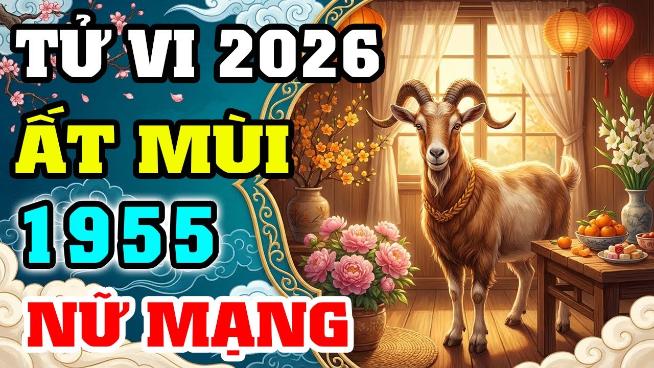 Tử Vi Tuổi Ất Mùi 1955 Nữ Mạng Năm 2026: Vận Trình Thất Thập Cổ Lai Hy Bình An Và Tài Lộc