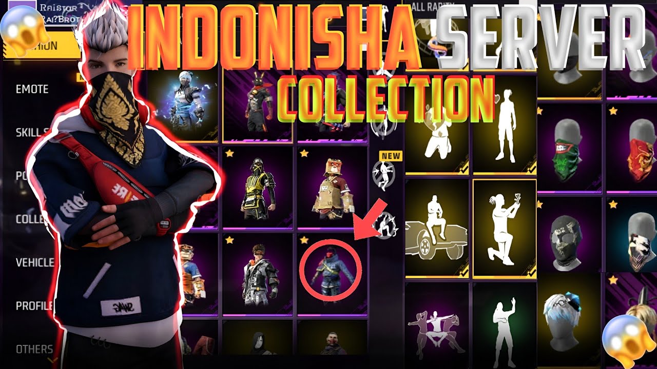 I BOUGHT INDONISHA SERVER ID | FREE FIRE ID COLLECTION 2026 | 🌀 TOP INDONISHA SERVER ID RARE ACCOUNT
