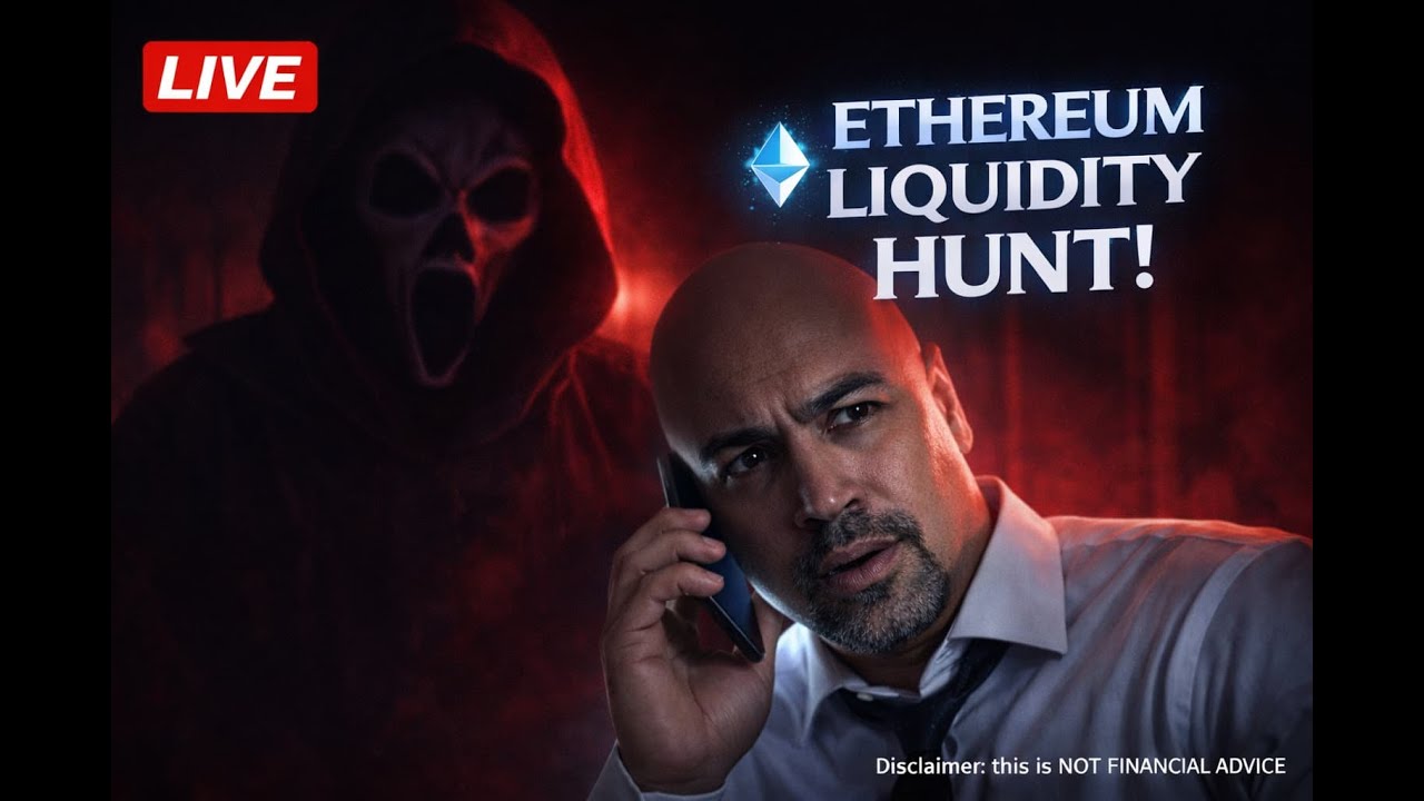 ETH Liquidity Hunt (LIVE) &ndash; Sniping Levels, Not Chasing Pumps