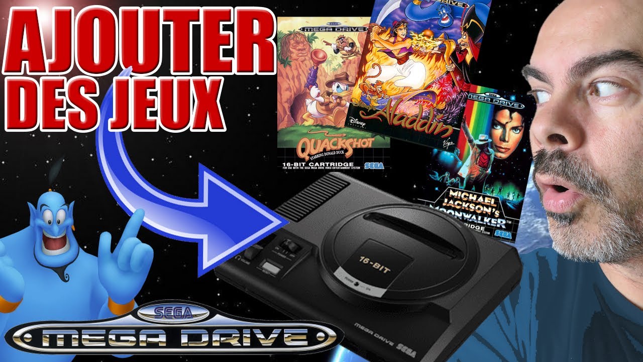 Ajouter des Jeux Sur Sega Megadrive Mini