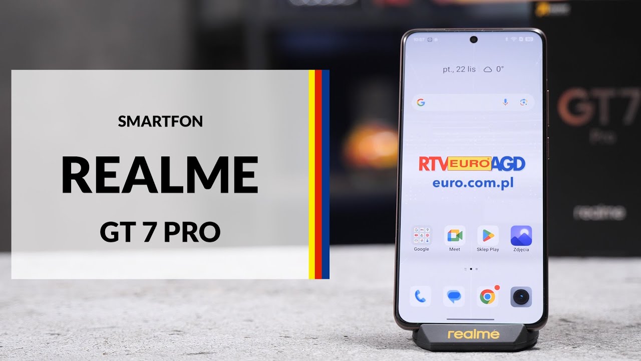 Smartfon realme GT 7 Pro &ndash; dane techniczne &ndash; RTV EURO AGD