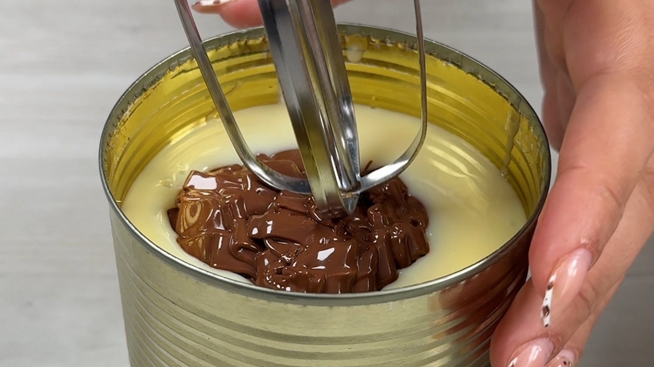 Misture nutella com leite condensado e você vai se surpreender!