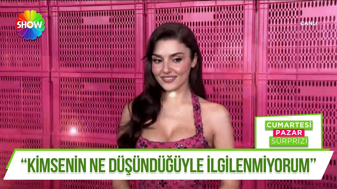 Hande Erçel'den çarpıcı açıklamalar!