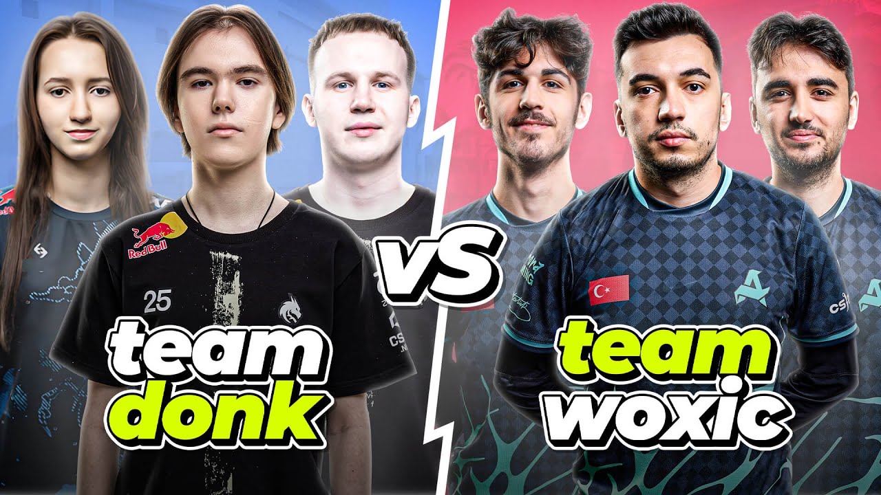 Team DONK vs Team WOXIC on Faceit with Utility Guide, Multi POV and Voice Comms (Mirage)