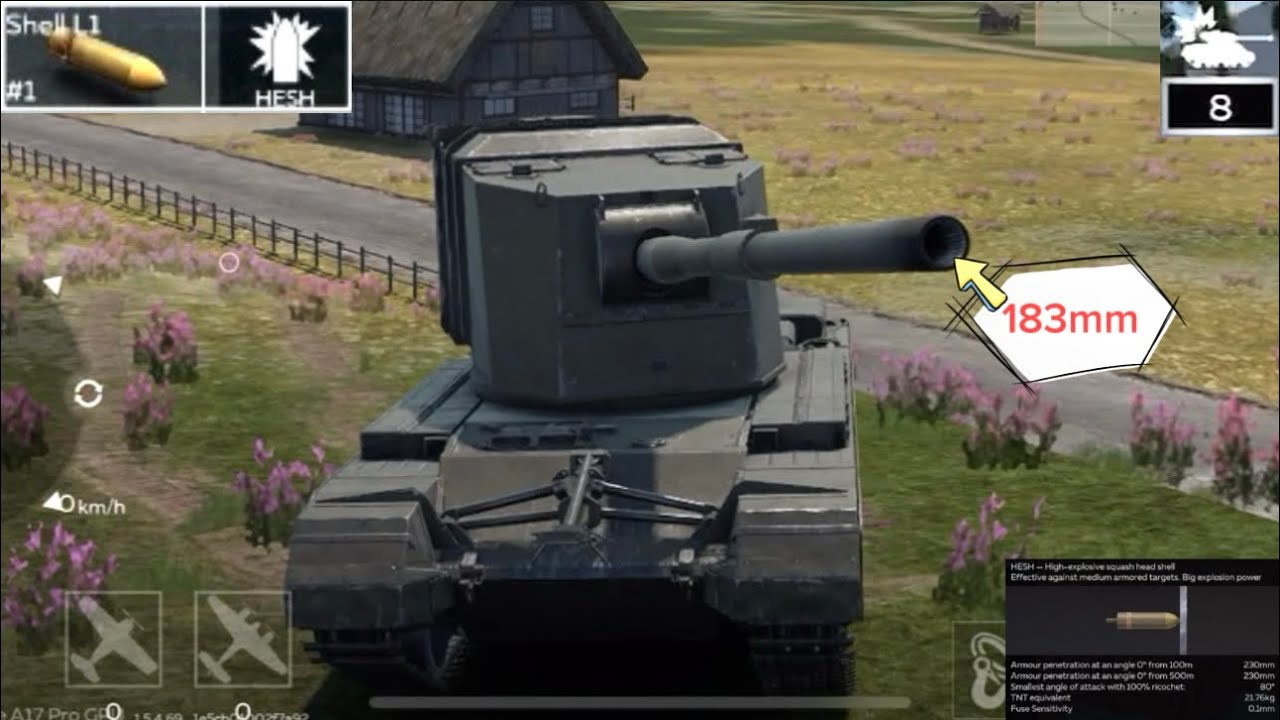 “Rank does not matter” FV4005 experience | War Thunder Mobile
