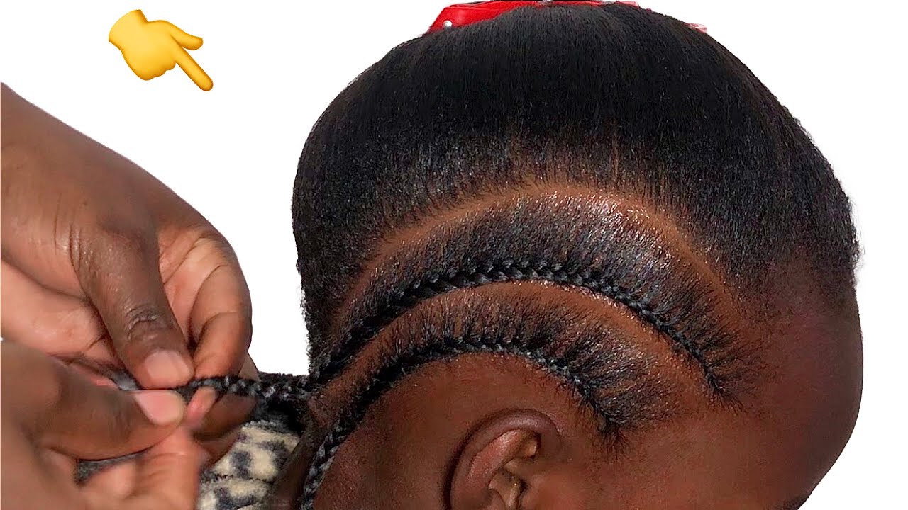 Cornrows to try 30mins simple braiding #backtoschool @JANEILHAIRCOLLECTION