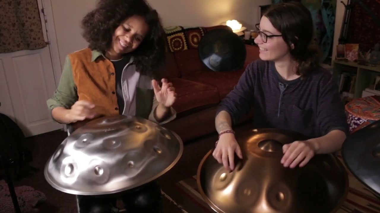 Desert Rose + E Sabye improvised Jam  |  Bergonzi & Naylor | Handpan