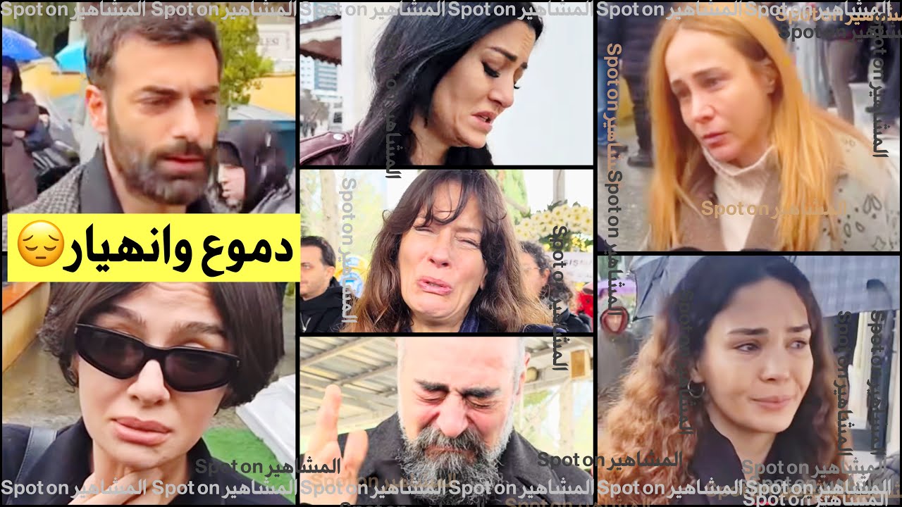 Звезды слез, срывов на похоронах Канболата! Плач Бурчина, Илькера, Эбру, Бирдже, Эмеля