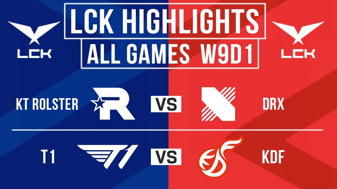 LCK Highlights ALL GAMES Week 9 Day 1 | LCK Summer Split 2024