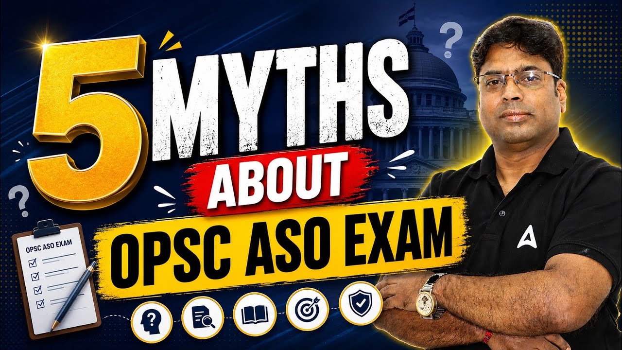 5 Myths about OPSC ASO Exam 2026 | Secreteriate ASO Exam 2026 | Adda247 Odia