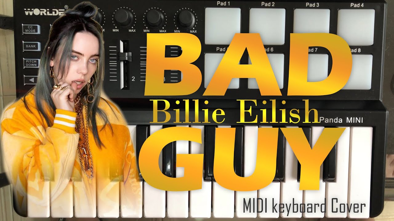 BAD GUY - Billie Eilish │ MIDI Keyboard Cover │ Worlde Panda Mini