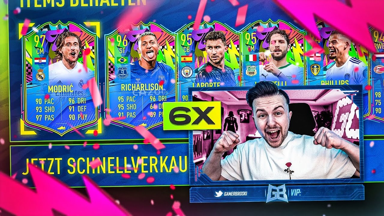 OMG!! 6x SUMMER STARS im Pack 🔥 Meine letzten FIFA 21 Lightning Rounds 😍