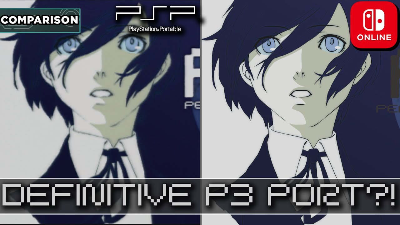 The DEFINITIVE Persona 3 Experience?! | PS2 vs PSP vs Switch Comparison