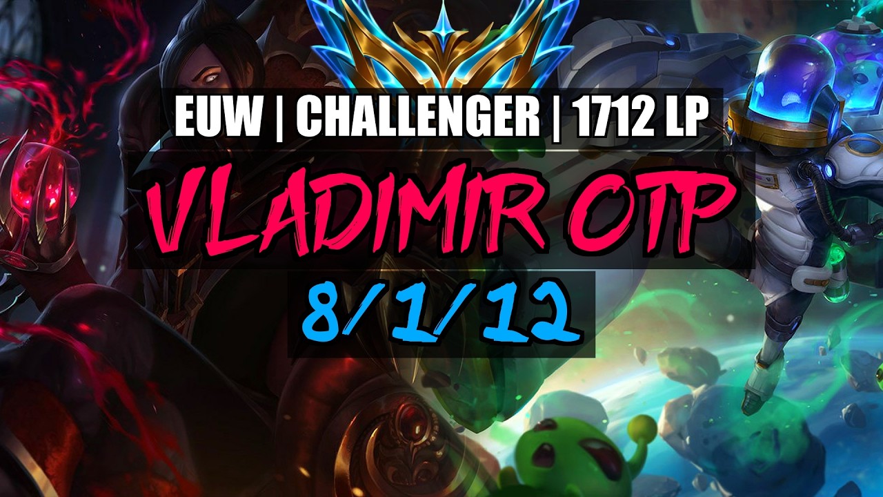 Vladimir OTP vs Singed Mid 8/1/12 | EUW Challenger 1712LP