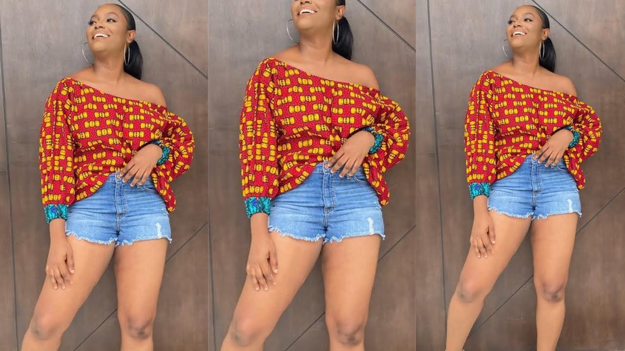 How to make a ONE SIDE OFF SHOULDER BUBU TOP #bubu