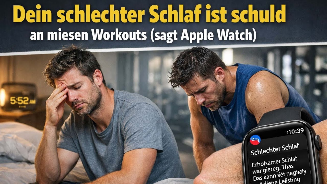 Apple Watch Sleep-Tracking hat meinen Schlafplan komplett zerstört