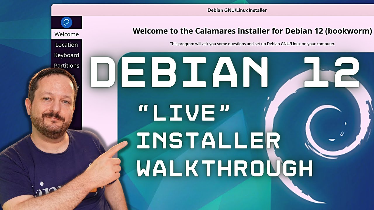 Руководство для начинающих по работе с установщиком Debian 12 «Bookworm»