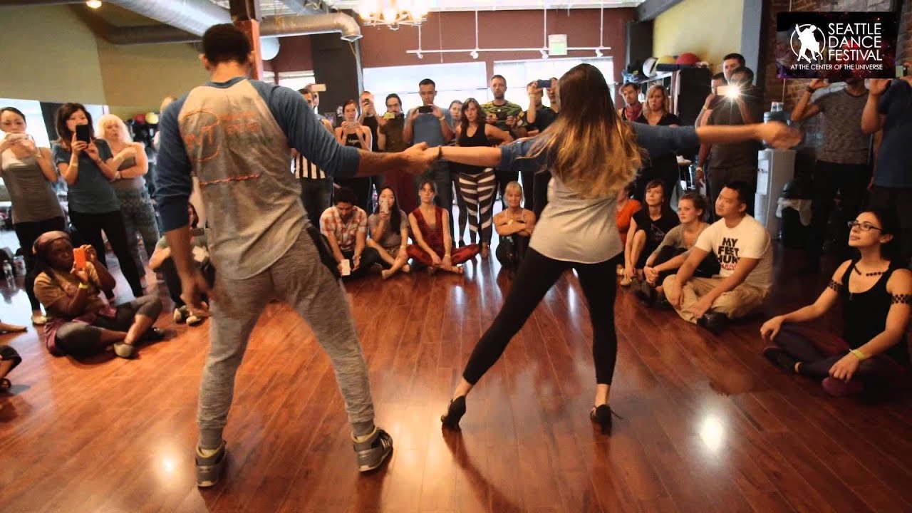 William and Paloma - Dance Festival at the Center of the Universe 2015 - Zouk Demo 3