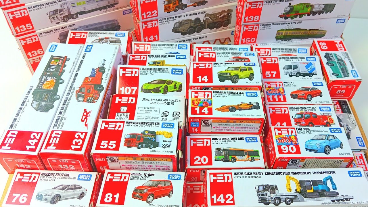 【夢のミニカー世界】トミカミニカー超大量🚗✨ ASMR 人気モデルが大集結