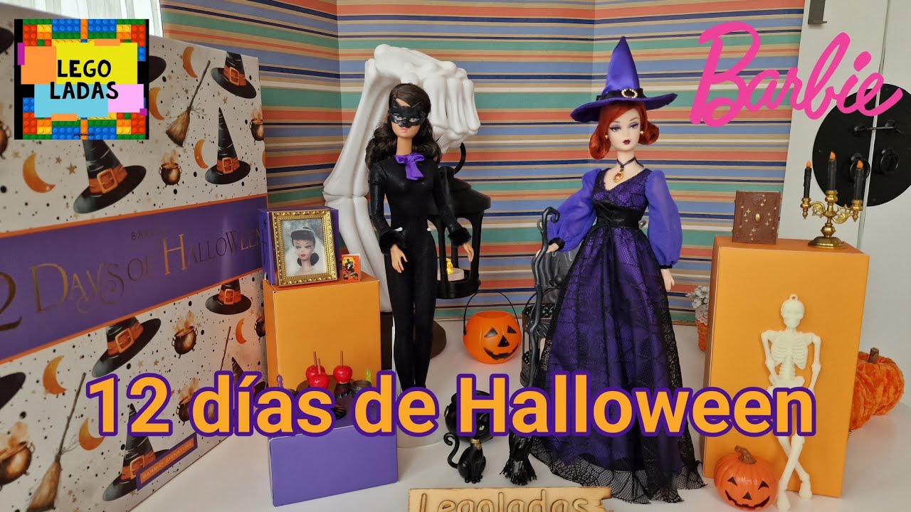 Barbie 12 días de Halloween. Unboxing y review 🎃🎃🎃