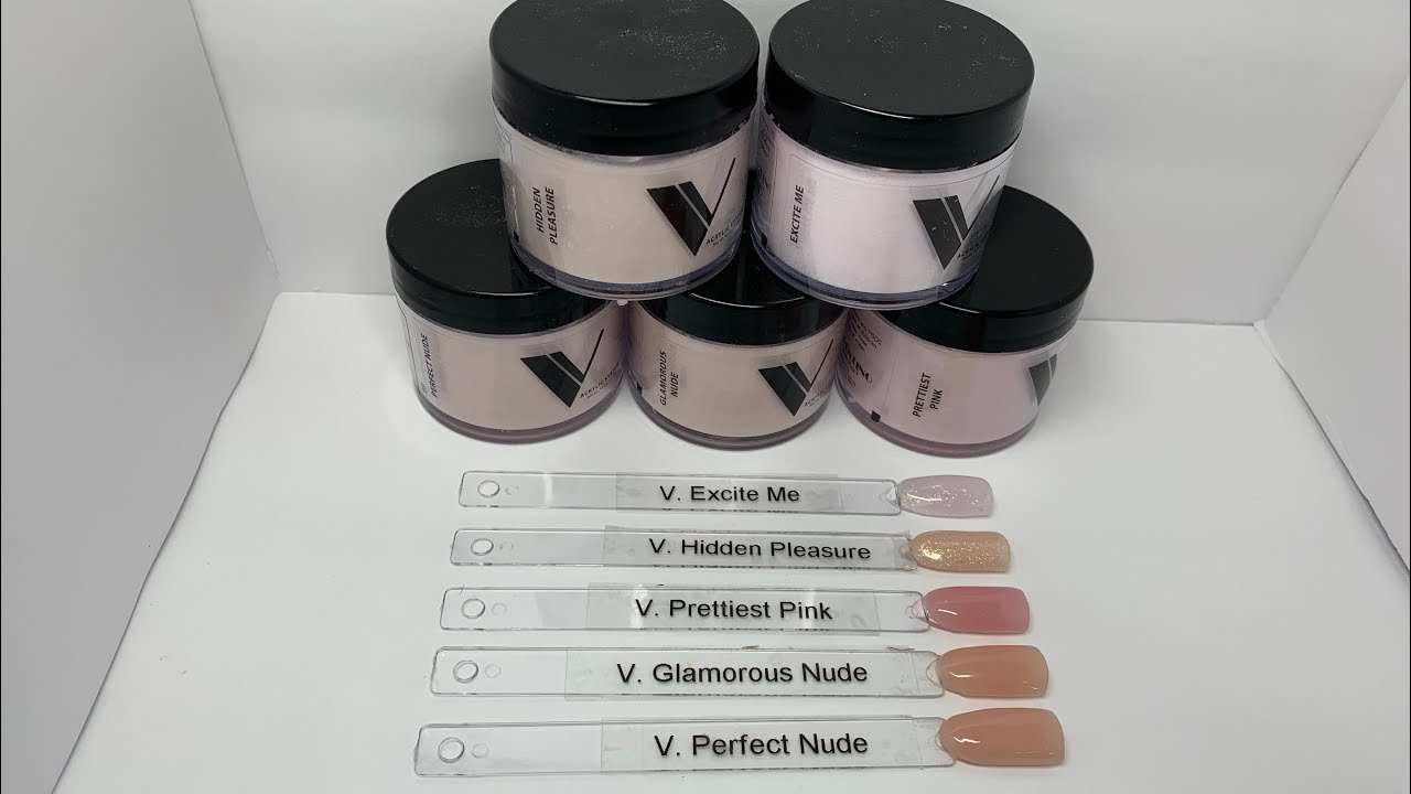 Valentino Beauty Pure Acrylic Swatches