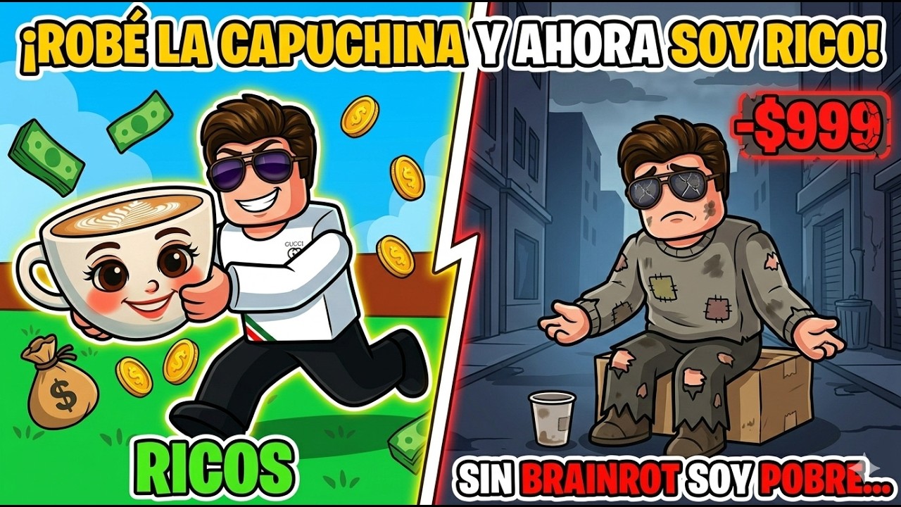 Mi Evolución en Brainrot (Roblox) 🎮📈: De Principiante a Rico 💰🔥