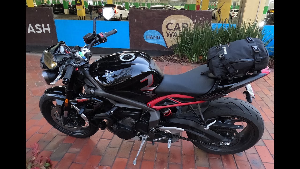 KRIEGA US-10 Tailpack – Unboxing & fitment to Triumph Street Triple R