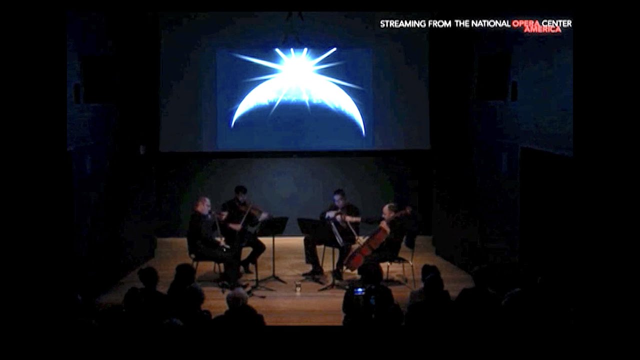 AMERNET STRING QUARTET Performs Christopher Kaufman's NOCTURNAL SPIRIT - natural sounds and images.