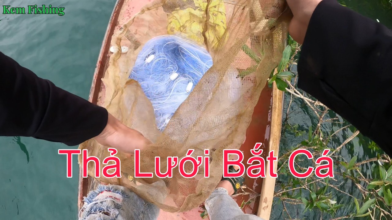 Thả Lưới Trên Sông Qua Đêm Và Kết Quả Không Ngờ! - KEM FISHING