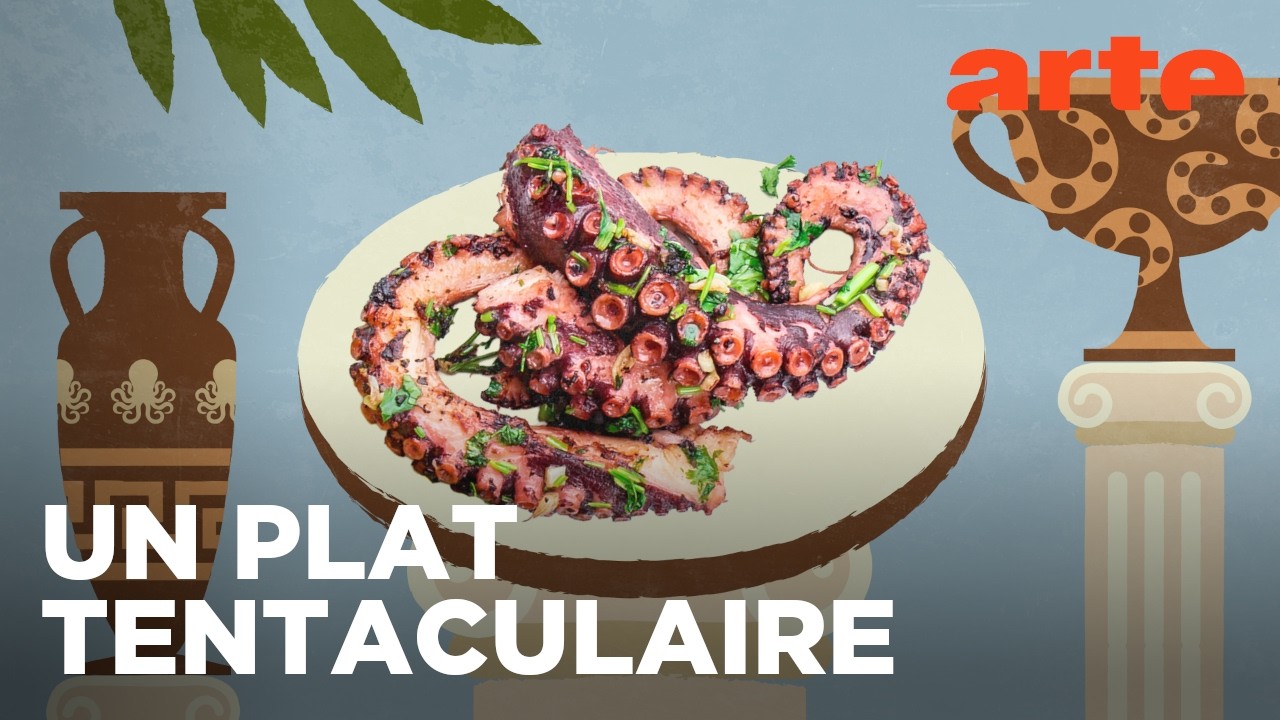 Cr&egrave;te : le poulpe | Voyage en cuisine | ARTE &Eacute;vasion