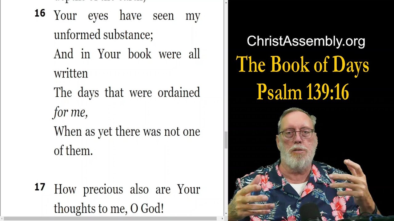 The Book of Days | Psalm 139:16