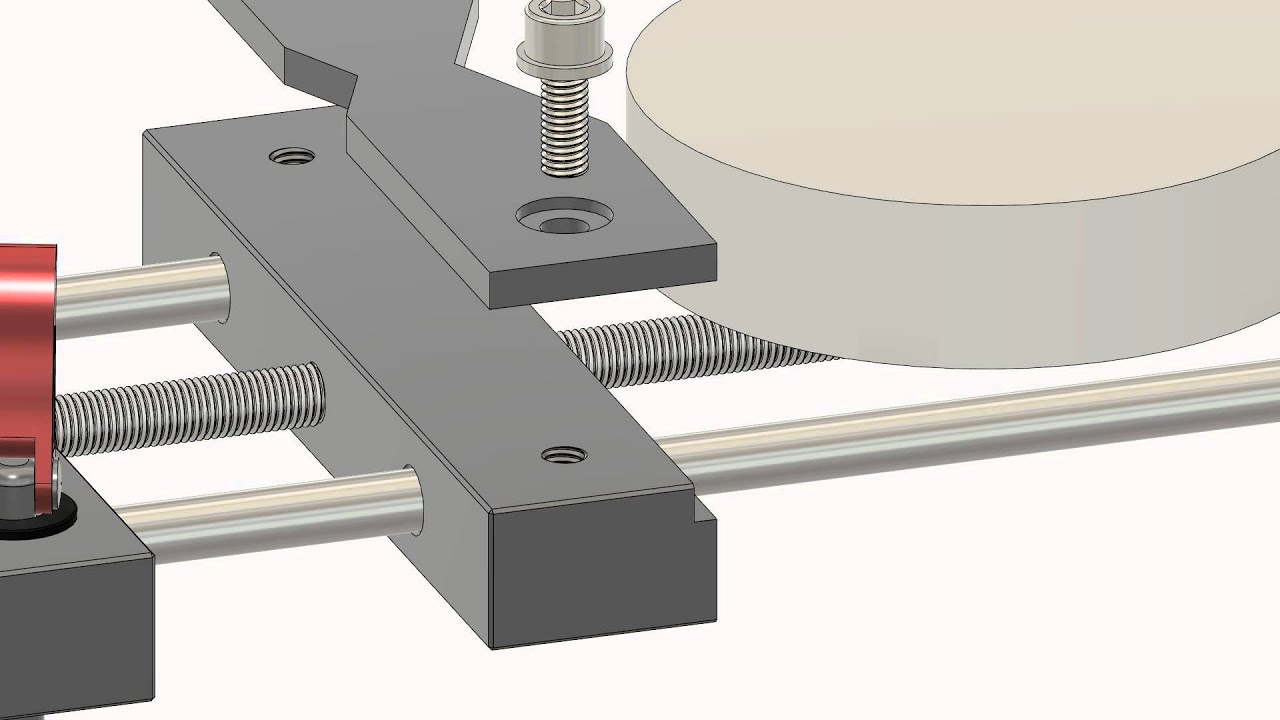 Low profile, self centering CNC Vise