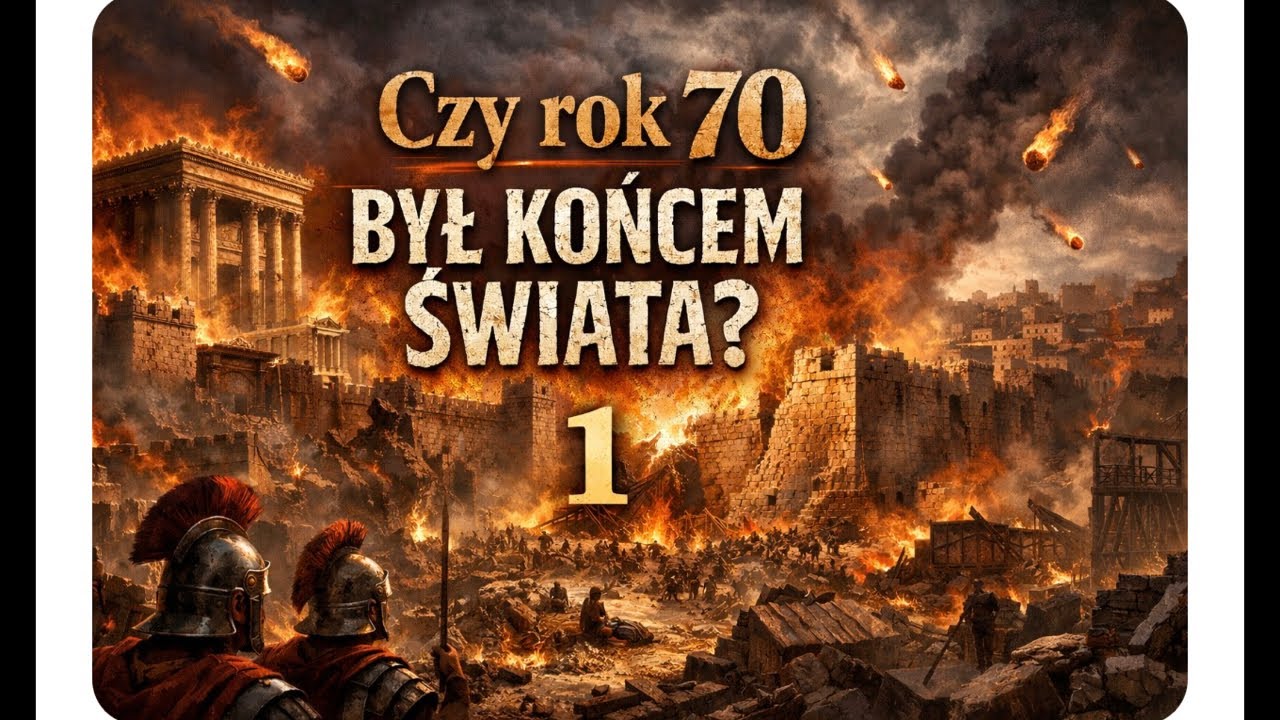 1 Czy rok 70 BYŁ KOŃCEM ŚWIATA ? LOKALNE zniszczenie Jerozolimy w roku 70 vs ZNISZCZENIE UNIVERSALNE