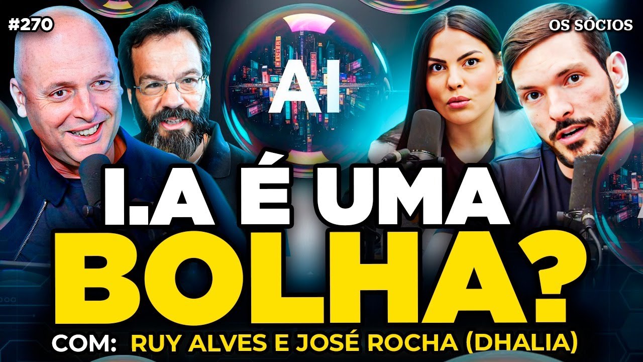 O QUE NÃO TE FALARAM SOBRE INTELIGÊNCIA ARTIFICIAL, GEOPOLÍTICA E OS EUA | Os Sócios 270