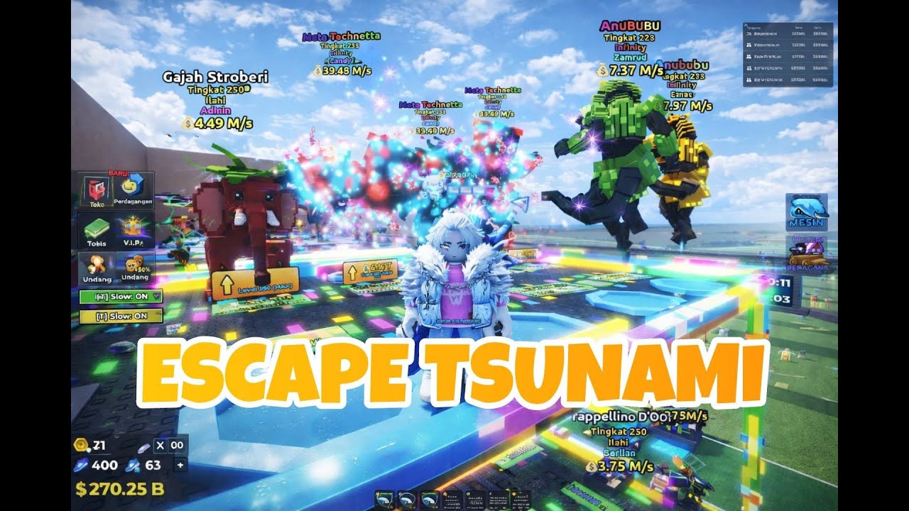ESCAPE TSUNAMI FOR BRAINROT #SHORT