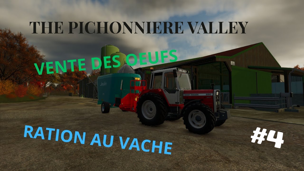 🔥Changement de Benne🚜🐮 ( The Pichonnière Valley #4 ) ( Farming Simulator 25 )