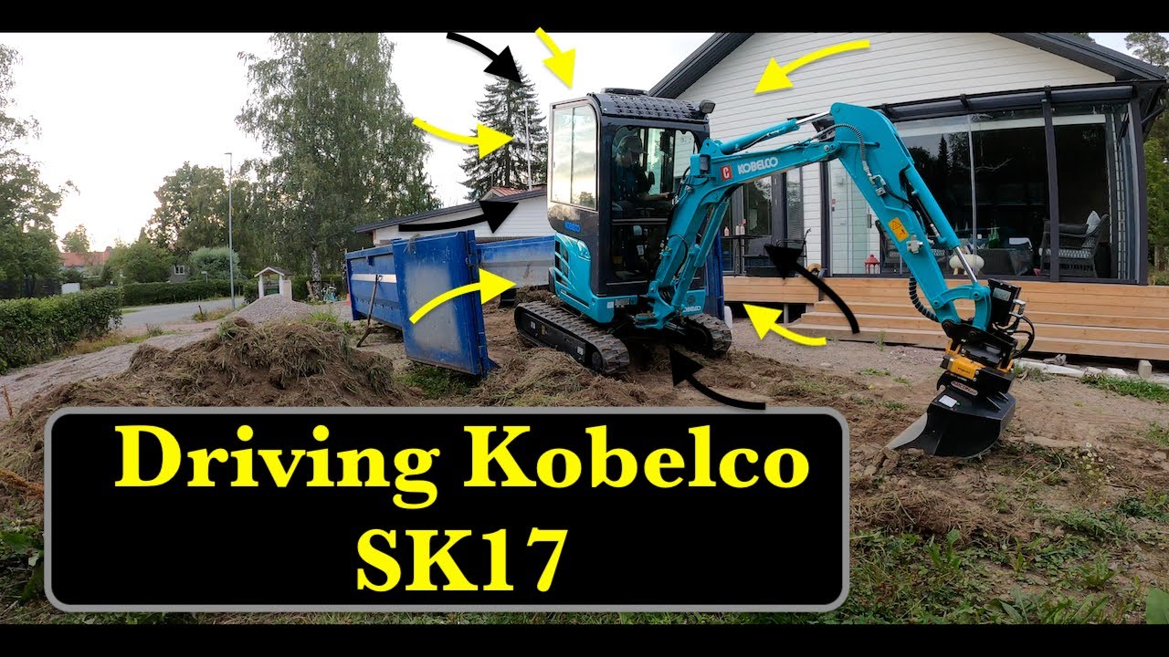 Maapallon muotoilua | Kobelco SK17
