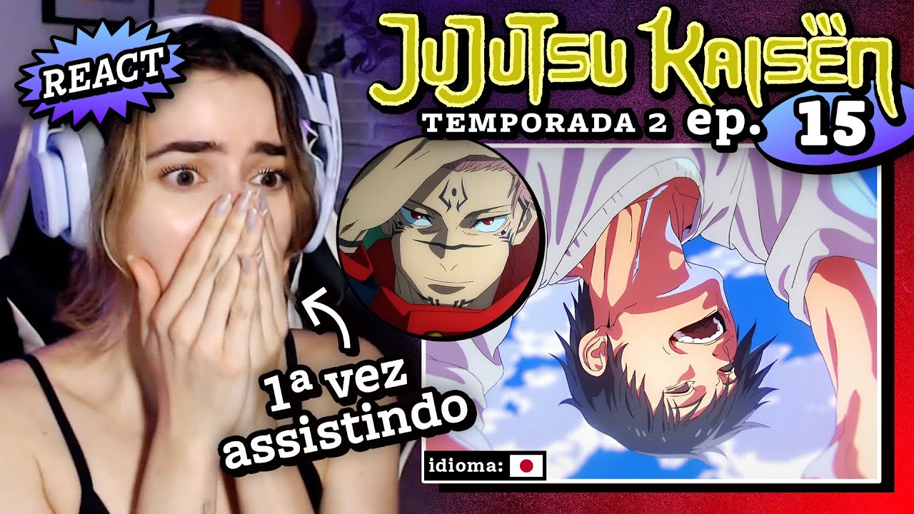 TOJI vs. DAGON + SUKUNA VOLTOU: resumindo, todo mundo morre kkk // React Jujutsu Kaisen 2x15