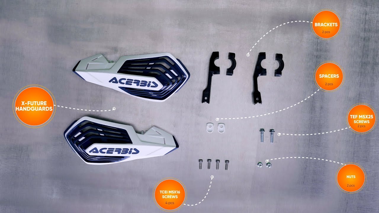 ACERBIS X-FUTURE Handguards - Complete Installation Guide