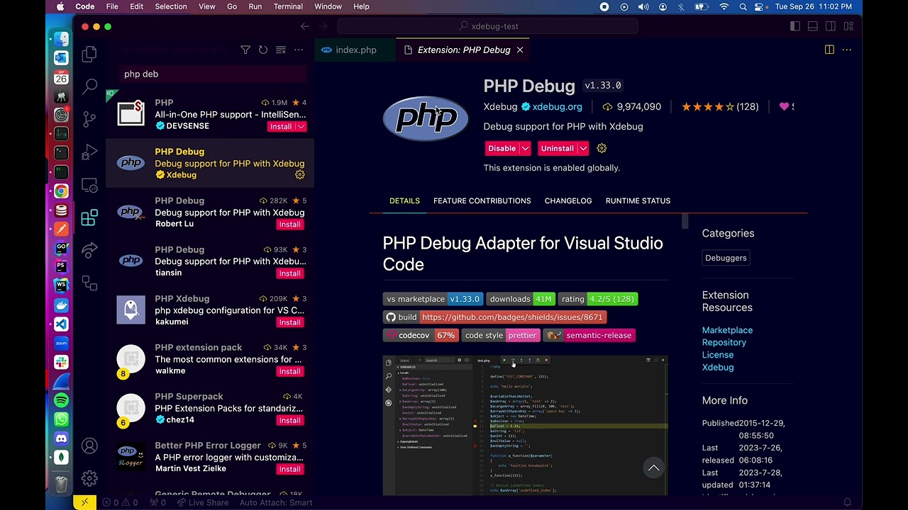 Installing Xdebug on MacOS (M1 chip)