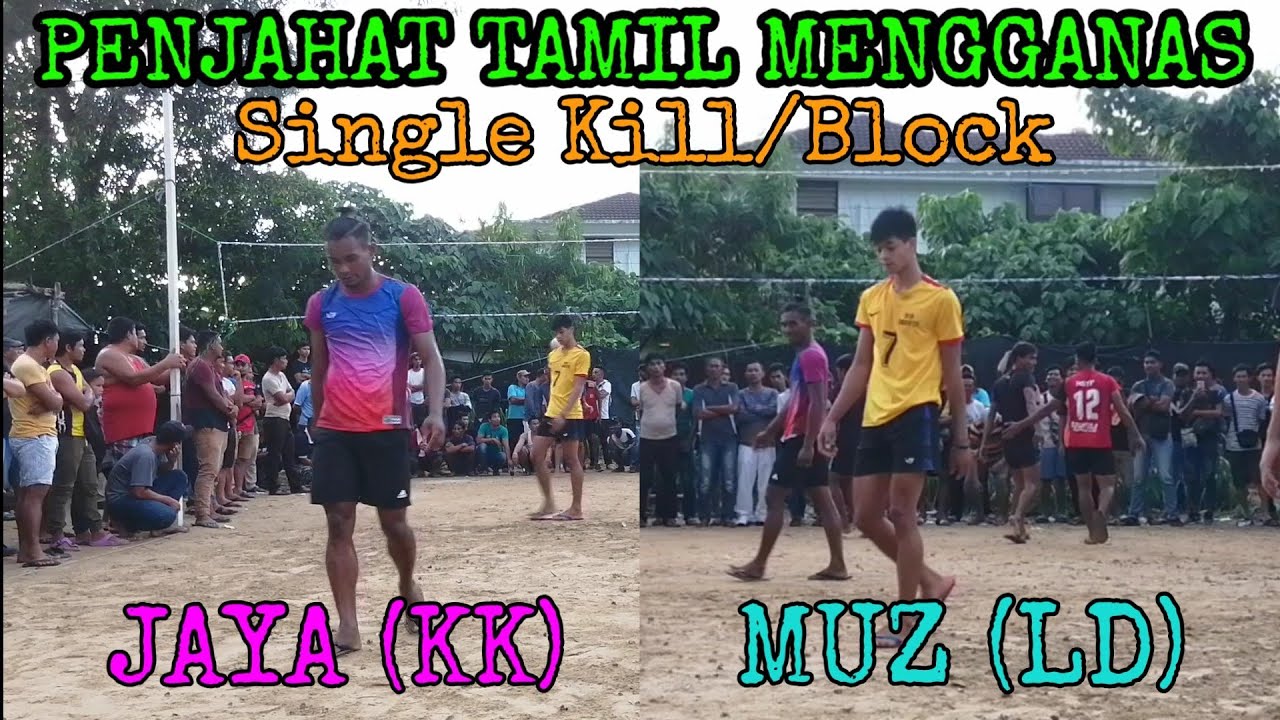 Top 4 - Single kill/Block | Jaya mengganas vs Muz LD | Sabahan Volleyball