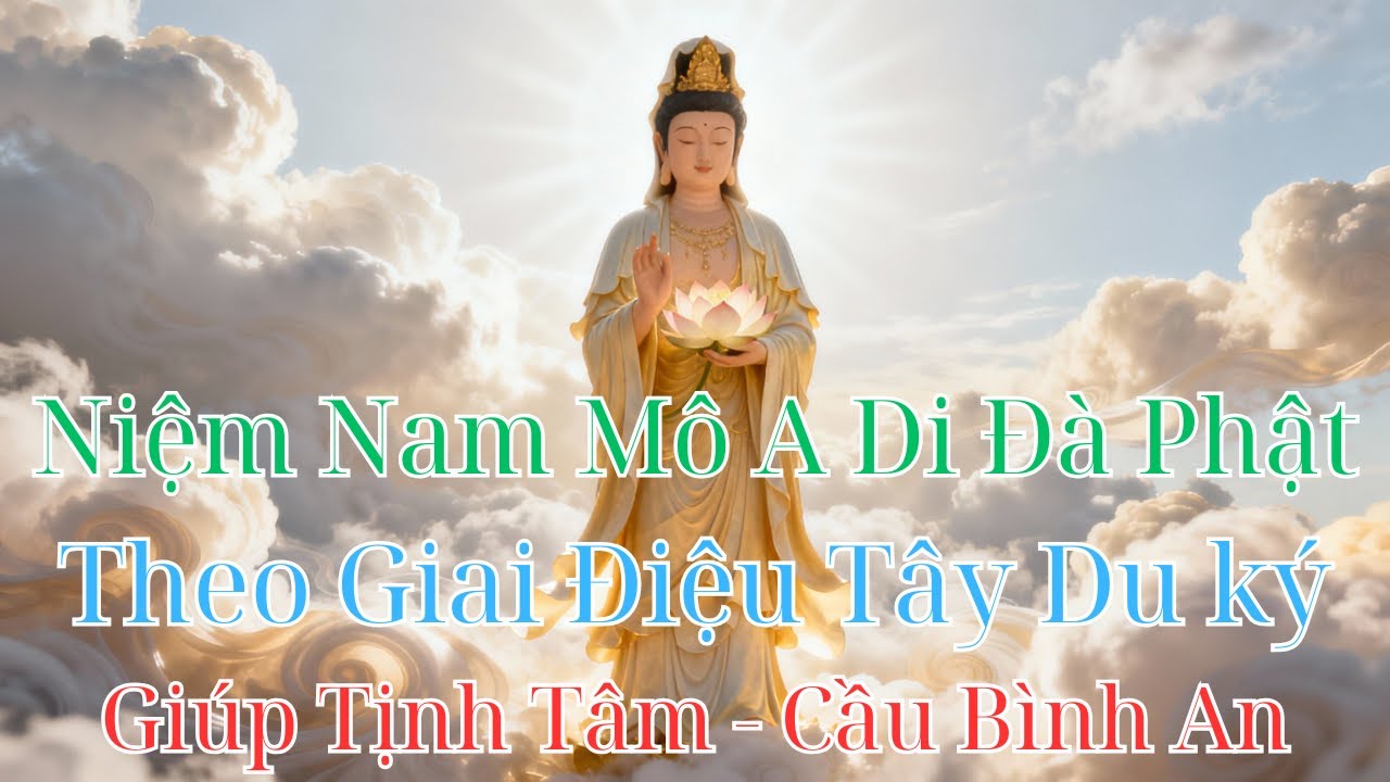 Nam Mô A Di Đà Phật | Niệm Phật 3 Tiếng Giúp Tịnh Tâm – Dễ Ngủ – Cầu Bình An