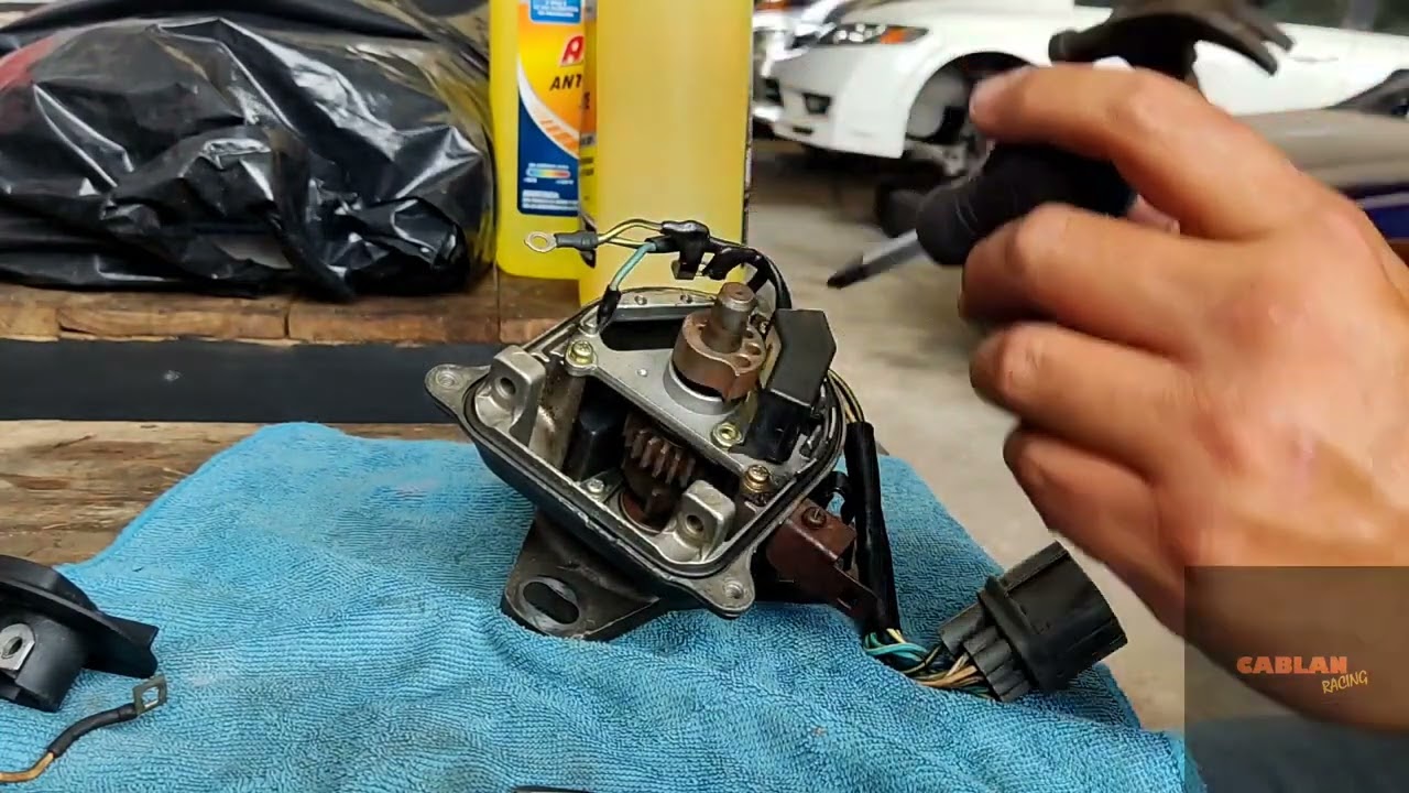¿Cómo cambiar retén de distribuidor de honda civic D15 D16 B16 B18 B20 V Tec   No V Tec