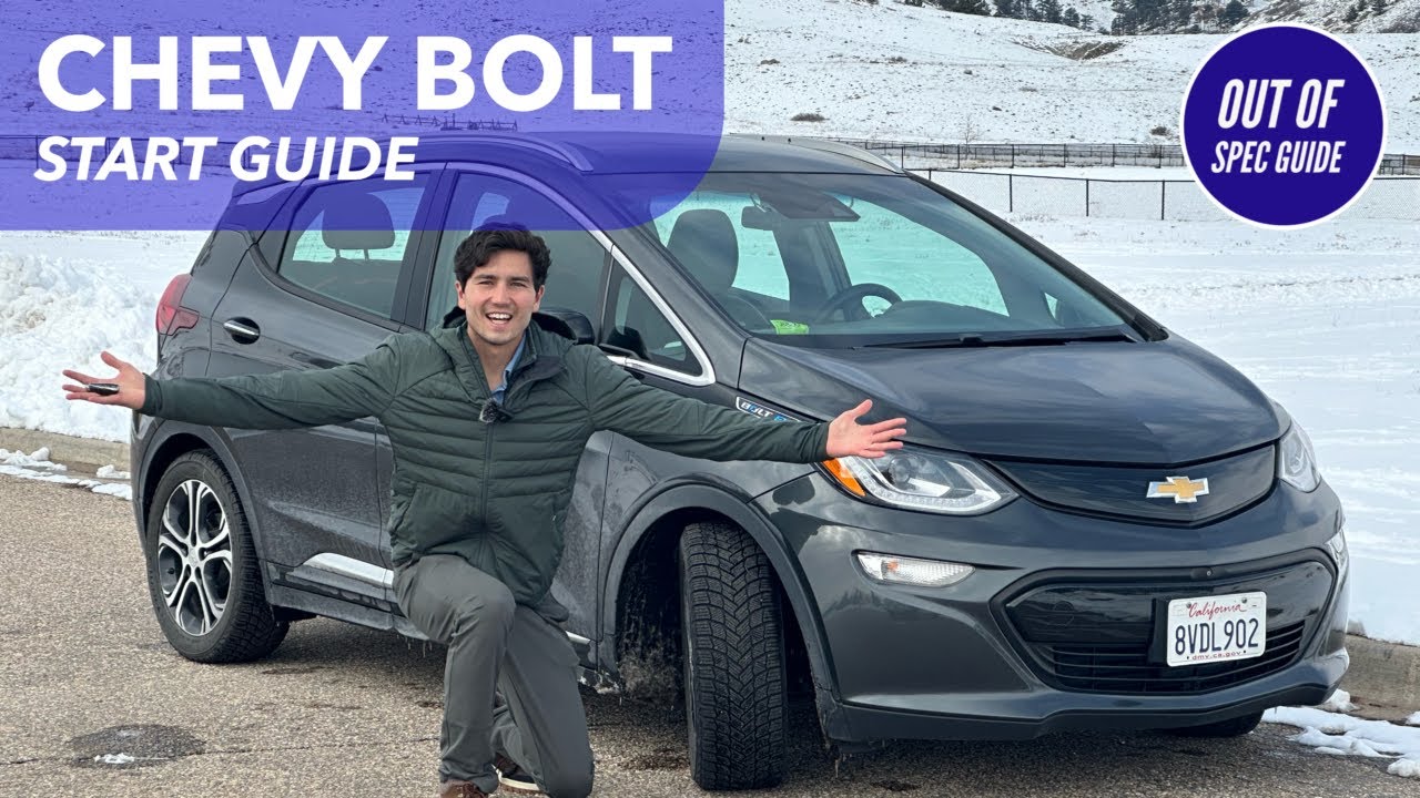 Here's How To Start, Drive, And Charge The Chevy Bolt