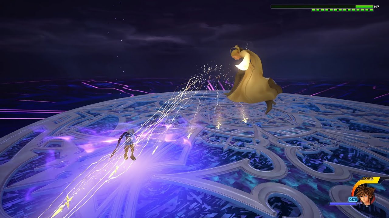 KH3 boss VS boss 11: Data Larxene VS Data Riku Replica