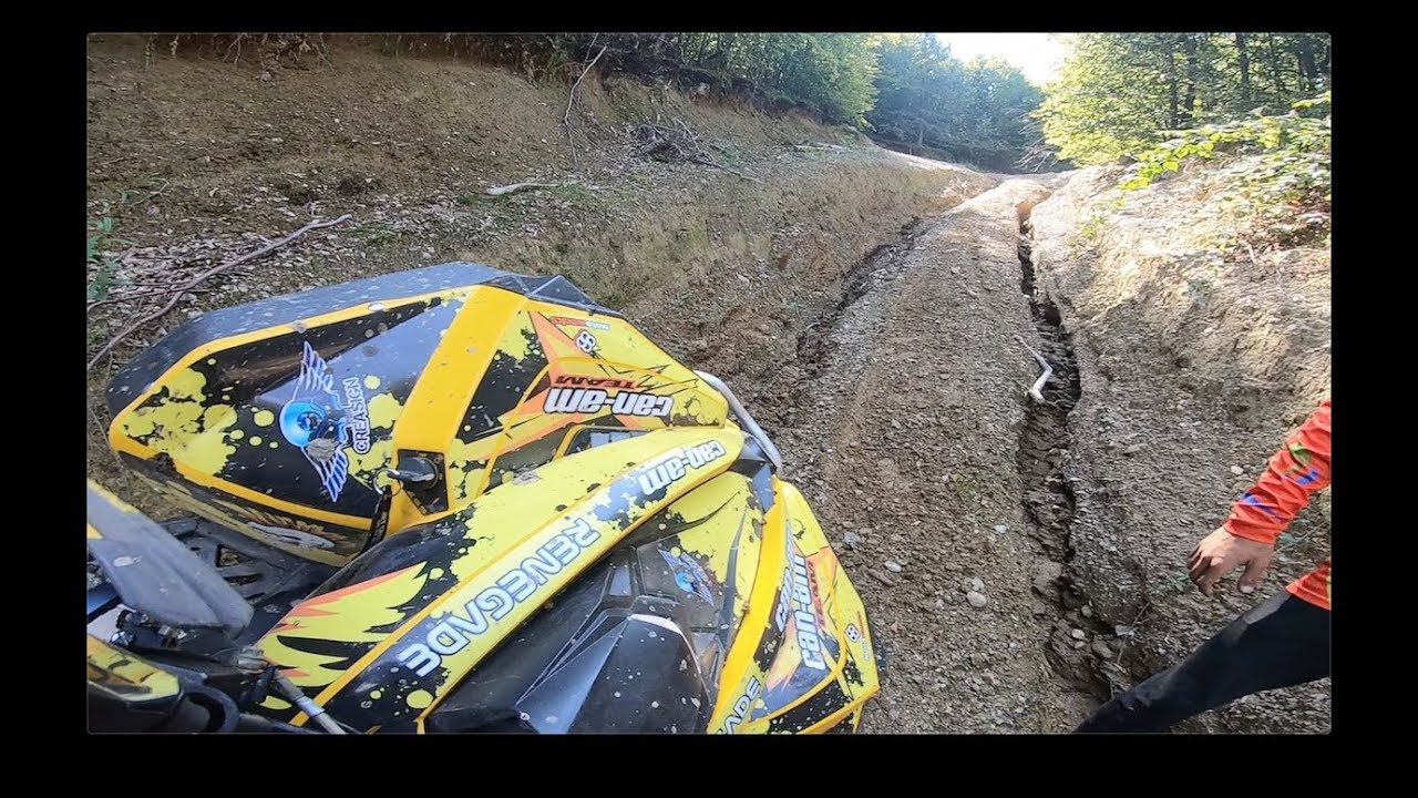 Plimbare Hard Si Rasturnare cu Atv-ul!! Renegade 800, Hero 7Black! Akrapovic!