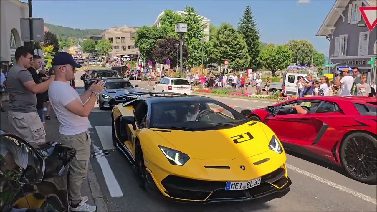 Sportwagentreffen Velden W&ouml;rthersee 2025 - Donuts, Launch Control, Sounds!