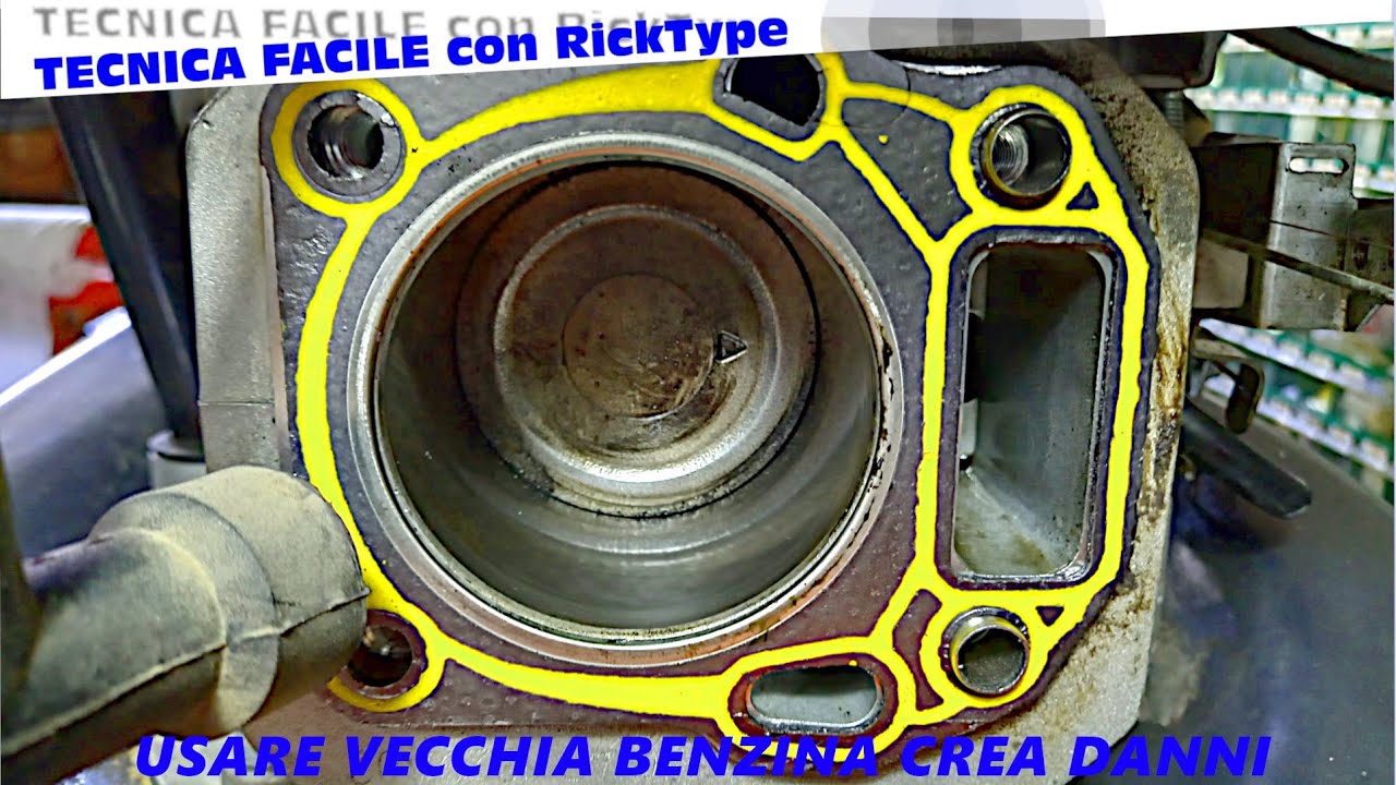 Rasaerba G44 PK distrutto da benzina vecchia: ecco come l’ho fatto rinascere !